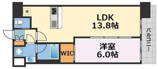 グランカーサ難波元町の物件間取画像